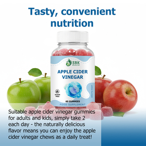 <b>Supplement</b> Manufacturer Food <b>Supplement</b> Vitamin E for Daily Gut Support Apple Cider Vinegar Chewing Gummies Apple Taste Gummy - Product Image 3