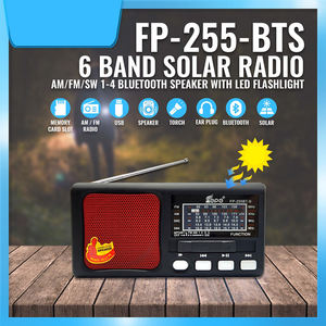 FEPE Am Fm Kit de 6 Bandas, Radio Solar con Antorcha Xbass, 3 Unidades, 12 Unidades, 12 Unidades, 12 Unidades, 12 Unidades - Product Image 2