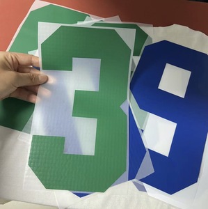 Formato personalizzato trasferimento di calore in vinile lettere <span class=keywords><strong>e</strong></span> <span class=keywords><strong>numeri</strong></span> di calcio Rugby calcio basket numero di maglia <span class=keywords><strong>e</strong></span> <span class=keywords><strong>nomi</strong></span> adesivo in vinile decalcomania - Product Image 1