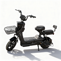 Vélo Électrique Urbain Moderne en Acier Léger, 3 Vitesses, Moteur Arrière 500W, Batterie Plomb-Acide, 60km/h, Autonomie 50km, Pneus Antidérapants, Sûr