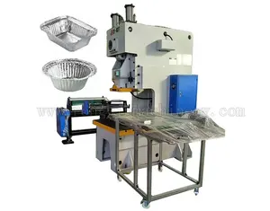 China Manufacturer Aluminium Foil food Container Making Machine