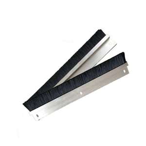 Fabriek Aangepaste Standaard Varkenshaar Lengte Stofdicht Aluminium Deur <span class=keywords><strong>Nylon</strong></span> Borstel <span class=keywords><strong>Strip</strong></span> - Product Image 3