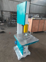 Scie à ruban verticale pour le bois, équipement de coupe de précision durable pour le travail du bois et l'usage industriel