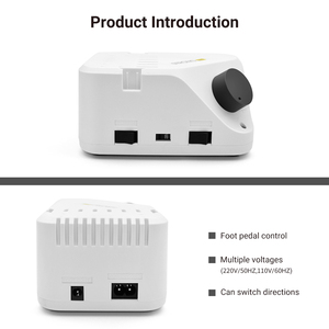 Taladro Profesional para Manicura Rusa de 40000 RPM con Baja Vibración, Máquina de Manicura Eléctrica para Uñas Acrílicas - Product Image 4
