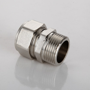 Conector de Tubería de Plástico y Aluminio Electrochapado Serie 1620, Material de Cobre, Accesorios Duraderos para Calentadores Solares de Agua - Product Image 2