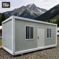 Maison conteneur modulaire préfabriquée WELLCAMP, démontable, économique, à vendre sur le marché indonésien près de chez moi