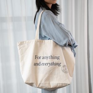 Eco Friendly Extra <b>Large</b> School Handbag Custom Logo Organic Reusable Cotton Shopping <b>Bag</b> Grocery Gym Tote Oversize <b>Canvas</b> <b>Bag</b> - Product Image 1