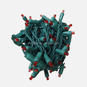 Thương mại ngoài trời 100 đèn 5 mét góc rộng hình nón <span class=keywords><strong>Led</strong></span> Mini giáng sinh chuỗi ánh sáng mát trắng 4 ''khoảng cách - Product Image 2