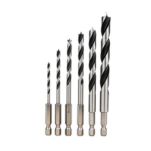 Brocas de tres puntas Yocan para trabajar la madera, 3 mm, 4 mm, 5 mm, vástago hexagonal, perforación de precisión para madera dura - Product Image 5