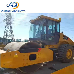 Gebrauchter Preis 103KW 18 Tonnen Gebrauchte Straßenwalze XS183J Mit Einzeltrommel für Straßenbau - Product Image 4