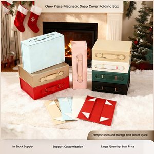 Scatola Pieghevole <span class=keywords><strong>Pira</strong></span> di Medie Dimensioni - Scatola Regalo con Coperchio Ribaltabile - Confezione Regalo Aziendale - Product Image 2