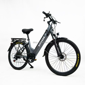DISIYUAN 26 pouces cadre en acier au carbone femmes vélo électrique 36V/48V 10.4AH deux roues Cycle électrique Ebike - Product Image 2