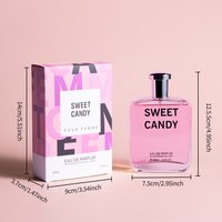 Perfume Portátil Diario para Mujer, Fragancia Fresca y Ligera con Notas de Galletas de Leche Evaporada, Colonia Natural