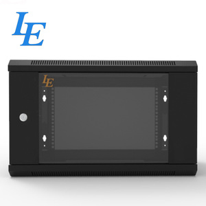 Armoire réseau murale LE 12U WS3 avec porte en verre soudé, emballage plat, en stock, protection IP20 - Product Image 2