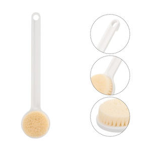Cepillo de baño mágico de doble cara con mango largo y cerdas suaves para mujer, herramienta de autolimpieza para el baño. - Product Image 5