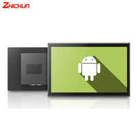 Gömülü açık çerçeve sağlam 15.6 inç all-in-one Android tablet PC kapasitif endüstriyel dokunmatik ekran paneli PC