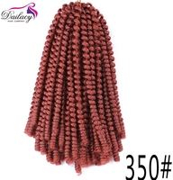 Extensions de cheveux crochet haute température tresses synthétiques de cheveux crochet printemps torsion pour femmes