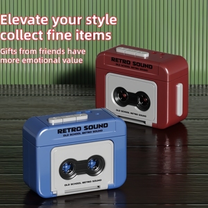 Mini Grabadora de Casete Retro Clásica Creativa, Reproductor de Música con Llavero, Funciona con Pilas - Product Image 5