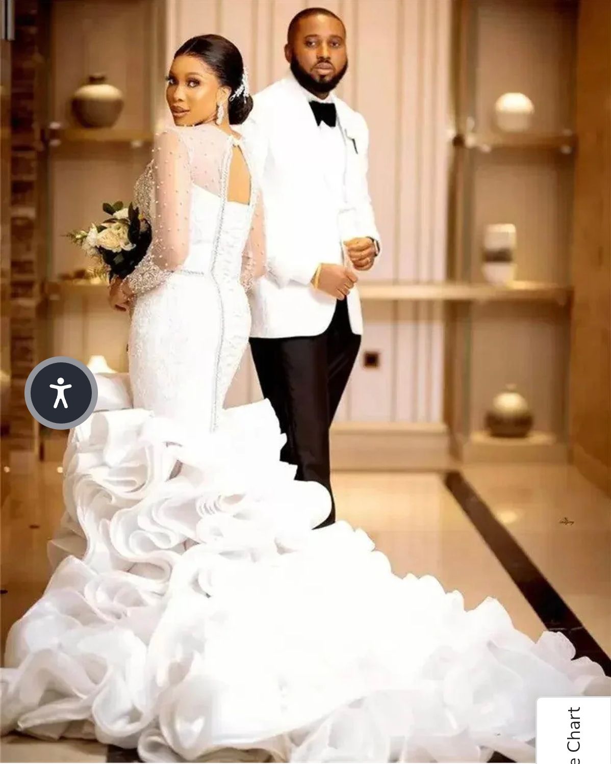 Sexy Bridal Party Long Sleeve White Reception Formal Cheap Bride Wedding  Gown Women Ruffled Mermaid Wedding Dresses WM766| Alibaba.com