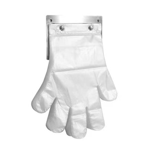 Kangle Disposable Soft Waterproof Lightweight Durable HDPE Gloves 500 Pieces Medium Thick Kitchen Cleaning Home Commercial Food - Product Image 3