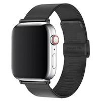 Montre connectée Apple Watch Series 10 avec logo personnalisé, bracelet en acier inoxydable tendance et fermoir pliant, 42 mm, pour homme