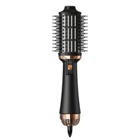 Usine En Gros Une Étape Sèche-Cheveux Brosse Volume D'air Chaud Brosse Sèche-Cheveux Peigne Ionique soins Brosse À Cheveux