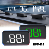 HUD GPS Pabrik M2 di Kaca Mobil, Gadget Speedometer Digital, Proyektor Kaca Depan, Head Up Display Universal