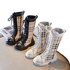 Vente en gros de chaussures pour enfants, bottes de pluie pour femmes, petites chaussures d'hiver en cuir quantité minimale de commande pour enfants - Product Image 2