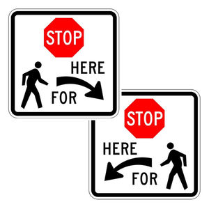 Sinais de Advertência de Trânsito Personalizados em Alumínio para Segurança de Pedestres em Estacionamentos, 2mm de Espessura, Reflexivos - Product Image 1