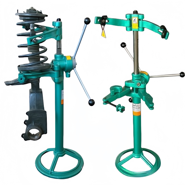 Heavy-Duty Hand-Operated Steel Coil Spring Press Compressor Vehicle Strut Compressor for Car Repair