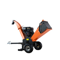 Broyeur de bois à essence industriel GS120 15HP, capacité de 120 mm, pour paysagistes professionnels et gestion des déchets d'arbres fruitiers