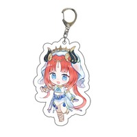 Porte-clés personnalisé en acrylique transparent avec paroles de chanson, logo personnalisé, écologique, en plastique recyclable et résistant