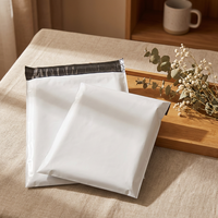 Enveloppes d'expédition en polyéthylène compostable avec logo personnalisé, 60 microns d'épaisseur, pour chaussures, fourrures, chaussettes, vêtements