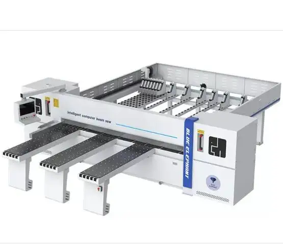 Máquina de serra automática para painel 330 elefante azul preço CNC computador automático para corte de painel para carpintaria