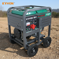 Groupe électrogène diesel haute performance refroidi par air, monocylindre 4 temps, type vertical, châssis ouvert, 50 Hz, ATS, télécommande