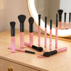 Nuevo Set de Brochas de Maquillaje de Lujo, 8 Piezas, Etiqueta Personalizada, Brochas Veganas Suaves de Fibra Sintética Rosa, Brochas para Maquillaje Facial, Logotipo Privado - Product Image 3