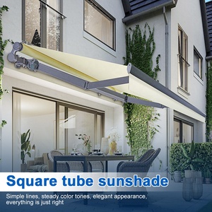 Auvent rétractable de luxe SUNTO en aluminium, étanche, avec télécommande, protection anti-UV pour usage <span class=keywords><strong>extérieur</strong></span> sur véranda et terrasse - Product Image 2