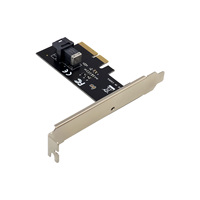 Kartu Ekspansi SSD NVMe SUNWEIT ST566 PCIe X4 1-Port SFF-8643
