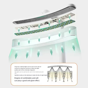 Neues Design LED-Lernt isch leuchte Einstellbare Farb temperatur und Helligkeit Faltbare USB-Lade lese lampe - Product Image 5
