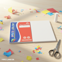 Papier couleur A4 de qualité supérieure pour l'impression et la publicité, 180g, 100 feuilles, 210x297mm, vente en gros de fournitures scolaires et de bureau