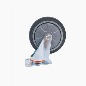 Roda Giratória Industrial para Escritório em Casa, Roda de Ferro+TPR, Roda Giratória de 39-100mm - Product Image 1