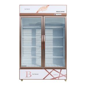 Refroidisseur de boisson gazeuse froide bon marché congélateur de boisson réfrigérateur à affichage vertical ventilateur Direct réfrigérateur de refroidissement à Air pour <span class=keywords><strong>magasin</strong></span> de commodité - Product Image 4