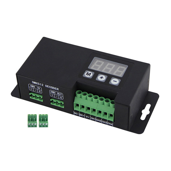 BC-854 High Voltage Dmx Decoder Dmx Decoder to Pwm 48v Dmx Decoder