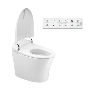 Hochwertige automatische Sensors pülung elektrische einteilige intelligente intelligente Toilette