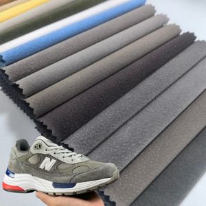 Pu cuir artificiel usine 0.9mm cochon Nubuck daim baskets cuir synthétique pour bottes chaussures ou sacs <span class=keywords><strong>Birken</strong></span> Stocks chaussure supérieure - Product Image 2