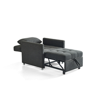 Lit de soignant Mobilier d'hôpital à double fonction Chaise-lit Combo Chaise de soignant Lit d'invité d'hôpital pliant avec fonction de chaise