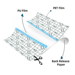 Venda Desechable Impermeable Transparente para el Cuidado Posterior del <span class=keywords><strong>Tatuaje</strong></span> de 3.94 Pulgadas X 11 Yardas, Película Protectora de Barrera para la Curación Inicial del <span class=keywords><strong>Tatuaje</strong></span> - Product Image 3