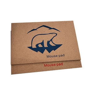 Natürliches doppelseitiges Kork-Mauspad Büro-Computer-Tischs piel Mauspad - Product Image 5