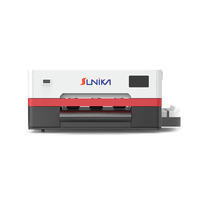 Nueva Impresora DTF Sunika Totalmente Automática A3 Rollo a Rollo con Cabezal Epson Pigmentado de 33cm, Doble Xp600 F1080 para Película de Sublimación