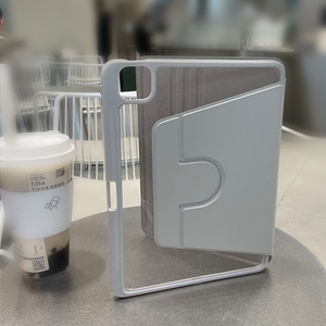 Tùy Chỉnh <span class=keywords><strong>360</strong></span> Độ Xoay Acrylic Bìa Trường Hợp Đối Với <span class=keywords><strong>iPad</strong></span> 11 2025 Không Khí 11 13 Inch 2025 M3 Không Khí 2024 Không Khí <span class=keywords><strong>4</strong></span>/5/6-Với Khe Cắm Bút - Product Image 3